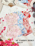 ⚠️预购⚠️🏮MFD 独家爆款🏮 高品质提花旗袍套装 上衣 ➕ 裤子 RM158 Only🌸