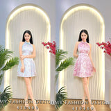 爆款新品🔥 高品质cut in款百褶旗袍连体裙 RM95 Only🌸(2-H3)