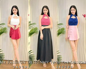 🔥MFD独家爆款🔥 高品质cut in款蕾丝旗袍上衣 RM69 Only🌸 （1-F2）