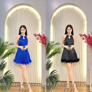 🔥MFD独家爆款🔥 高品质缎面款气质连体裙 RM69.90 Only🌸（1-K3）