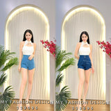 🔥MFD独家爆款🔥 高品质高腰牛仔短裤 RM69 Only🌸 （1-L4）