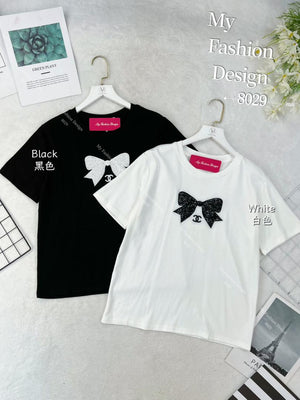 爆款新品🔥高品质百搭棉质蝴蝶结上衣 RM9.90 Only🌸（原价 RM49）（1-I4）