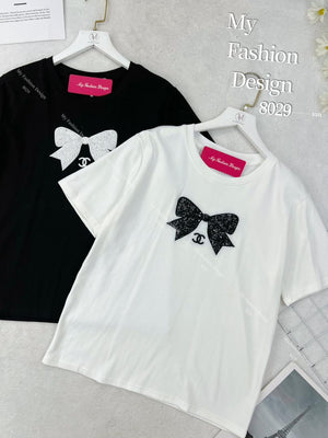 爆款新品🔥高品质百搭棉质蝴蝶结上衣 RM9.90 Only🌸（原价 RM49）（1-I4）