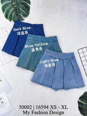 独家爆款🔥高品质高腰牛仔裤裙 RM69 only🌸（1-D4）