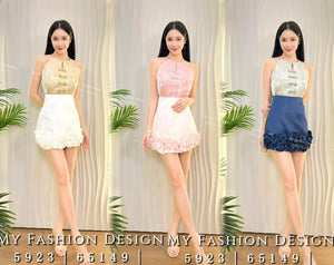 爆款新品🔥 高品质高腰立体花朵裤裙 RM65 Only🌸（2-F4）