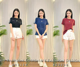 爆款新品🔥 高品质休闲cottonjoy刺绣上衣 RM49 Only🌸（2-F2）
