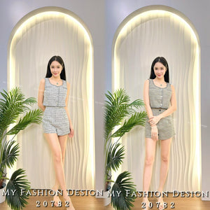 爆款新品🔥 高品质小香套装 上衣 ➕ 短裤 RM109 Only🌸（1-C2）