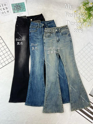 爆款新品🔥 高品质高腰弹性牛仔长裤 RM89 Only🌸（2-N4）