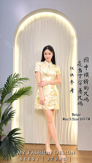 爆款新品🔥 高品质气质款旗袍连体裙 RM99 Only🌸（2-T2）