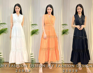 爆款新品🔥 高品质气质钩花连体长裙 RM119 Only🌸（2-T3）