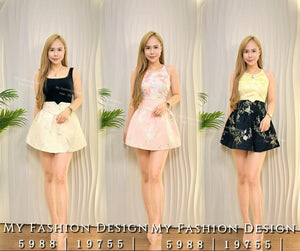 爆款新品🔥 高品质气质款高腰提花裤裙 RM63 Only🌸(2-O3)