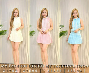 爆款新品🔥高品质气质款小香风套装 上衣 ➕ 裤裙 RM109 Only🌸(2-O3)