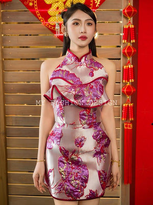 ⚠预购⚠🏮MFD独家爆款🏮高品质cut in款提花新中式套装 上衣 ➕ 裤裙 RM159 Only🔥 （原价 RM169 ）