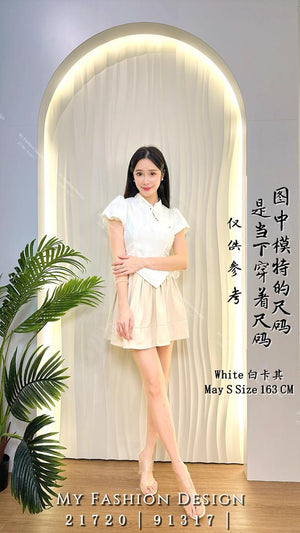 爆款新品🔥高品质气质款旗袍套装 上衣 ➕ 裤裙 RM115 Only🌸(2-T2)