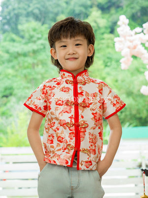 ⚠预购⚠🏮MFD独家亲子系列🏮高品質中式男童唐装上衣 RM125 Only🔥