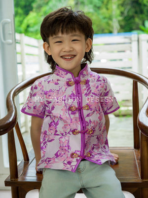 🏮MFD独家亲子系列🏮高品質中式男童唐装上衣 RM125 Only🔥（1-D1）