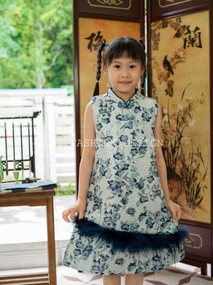 ⚠预购⚠🏮MFD独家亲子系列🏮高品质女童中式旗袍连体裙 RM125 Only🔥