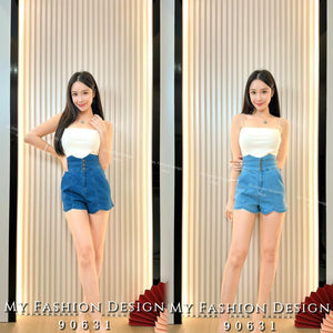 🔥MFD独家爆款🔥 高品质高腰牛仔短裤 RM68 Only🌸（2-Y4）