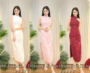 爆款新品🔥 高品质气质款修身旗袍连体裙 RM99 Only🌸（1-E2）