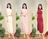 爆款新品🔥 高品质气质款修身旗袍连体裙 RM99 Only🌸（1-E2）