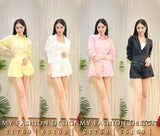 爆款新品🔥高品质气质款衬衫套装 上衣 ➕ 花苞裤 RM105 Only🌸(1-E2)