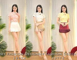 爆款新品🔥 高品质高腰花苞裤裙 RM65 Only🌸（1-E4）