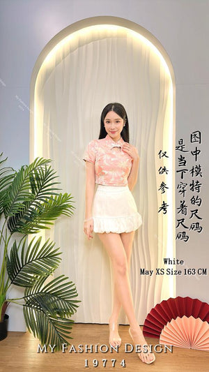 爆款新品🔥 高品质高腰花苞裤裙 RM65 Only🌸（1-E4）