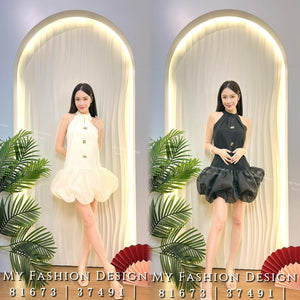 爆款新品🔥 高品质气质款花苞连体裤裙 RM95 Only🌸(2-D2)