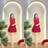 爆款新品🔥 高品质气质款花苞带钻连体裙 RM99 Only🌸(2-D2)