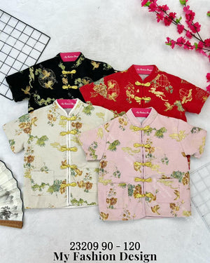 爆款新品🔥 高品质亲子款男童唐装上衣 RM79 Only🌸（2-J3）