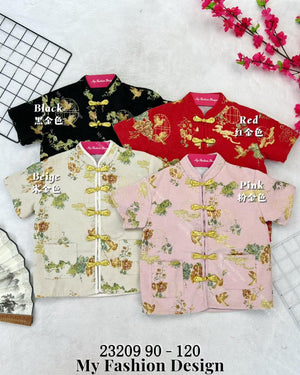 爆款新品🔥 高品质亲子款男童唐装上衣 RM79 Only🌸（2-J3）