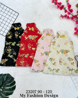 爆款新品🔥 高品质亲子款女童旗袍连体裙 RM79 Only🌸（2-K3）