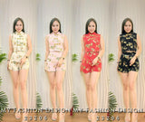 爆款新品🔥 高品质亲子款旗袍套装 上衣 ➕ 短裤 RM119 Only🌸（2-K3）