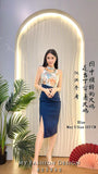 爆款新品🔥 高品质气质提花拼接旗袍连体裙 RM109 Only🌸(2-W2)