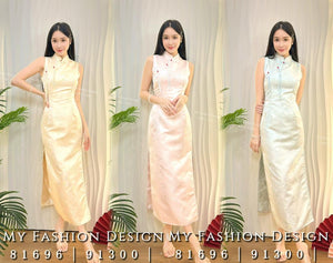 爆款新品🔥 高品质气质修身款旗袍连体裙 RM99 Only🌸