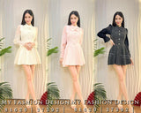 爆款新品🔥 高品质气质款小香风连体裤裙 RM109 Only🌸（1-D3）