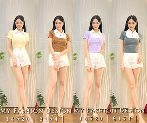 爆款新品🔥 高品质百搭棉质拼色上衣 RM39 Only🌸