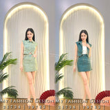 爆款新品🔥高品质气质款牛仔套装 上衣 ➕ 裤裙 RM115 Only🌸（2-M3）