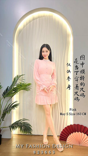 爆款新品🔥高品质气质款雪纺连体裙 RM99 Only🌸(2-N3)