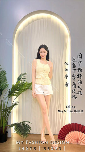 爆款新品🔥高品质气质小香马甲上衣 RM65 Only🌸（2-N3）