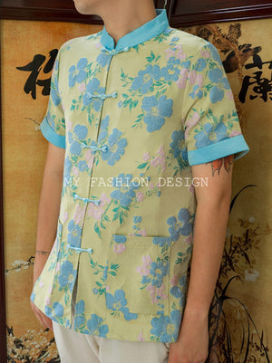 🏮MFD独家亲子系列🏮高品質提花款男款唐装上衣 RM129 Only🍊 （2-I1）