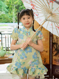 🏮MFD独家亲子系列🏮高品質提花款女童旗袍连体裙 RM129 Only🍊