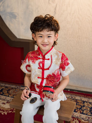 🏮MFD独家亲子系列🏮高品质中式男童唐装上衣 RM129 Only🍃（2-F2）