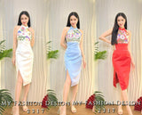 ⚠️预定款⚠️🧨MFD独家爆款🧨高品质cut in款绣花修身连体裙 RM139 Only🔥 （原价 RM149 ）