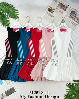 🔥新品抢先上架🔥高品质休闲花苞连体裙 RM89 Only🌸 (1-J3)