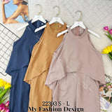 🔥新品抢先上架🔥高品质cut in款西装连体长裤 RM79 Only🌸 （原价 RM99 ）(1-J4)