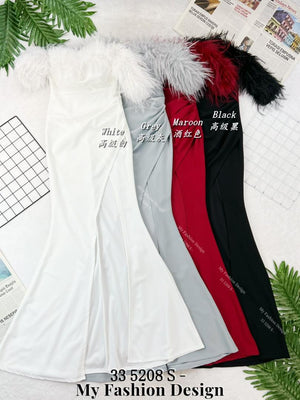 🔥新品抢先上架🔥高品质气质抹胸连体长裙 RM139 Only🌸 （原价 RM169 ）