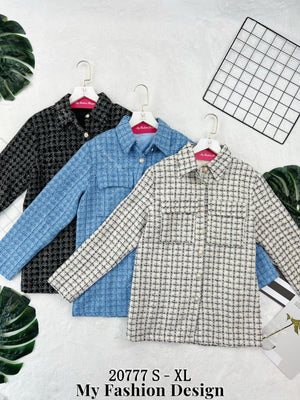 🔥新品抢先上架🔥高品质小香衬衫款上衣 RM99 Only🌸 (1-A3)