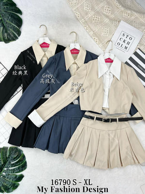 🔥新品抢先上架🔥高品质气质西装套装 上衣 ➕ 裤裙 RM119 Only🌸 (1-G2)