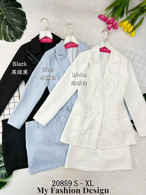 🔥新品抢先上架🔥高品质气质西装套装 上衣 ➕ 裤裙 RM119 Only🌸 (1-C2)